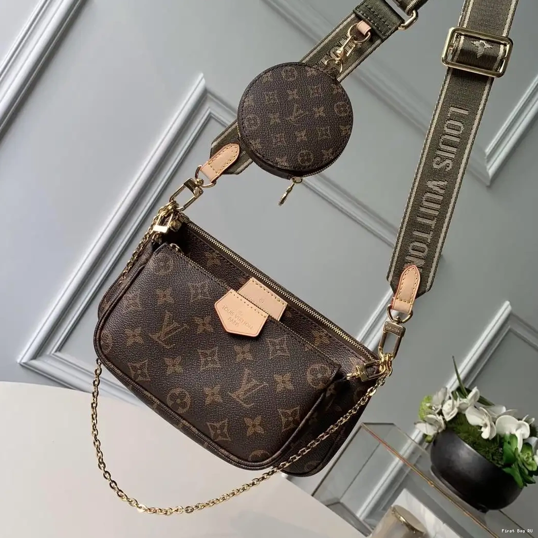 First bag MULTI EXCHANELUSIVE LOUIS DIGITAL PRELAUNCH VUITTON POCHETTE ACCESSOIRES - 0508